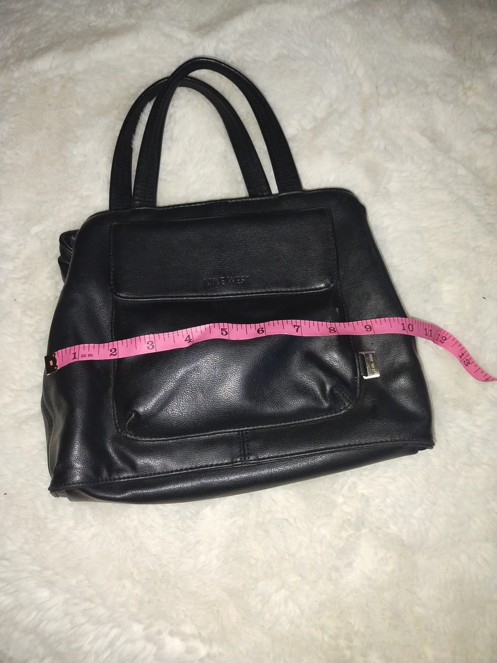Nine West Black Satchel Handbag